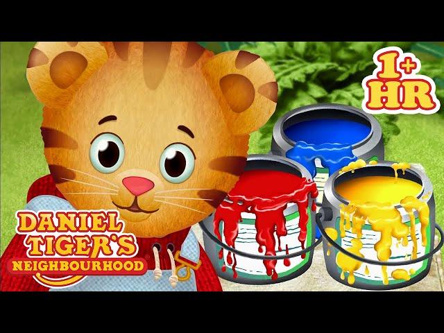 Let's Paint! | Artistic Adventures for Kids | Daniel Tiger's Neighborhood | 9 Story Kids