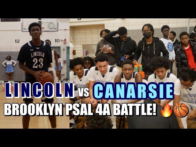 Canarsie Basketball Vs Lincoln (12/17/24) |BROOKLYN PSAL 4A BATTLE! |