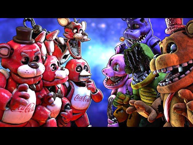 [SFM FNaF] Withered Melodies vs Coca Cola Animatronics