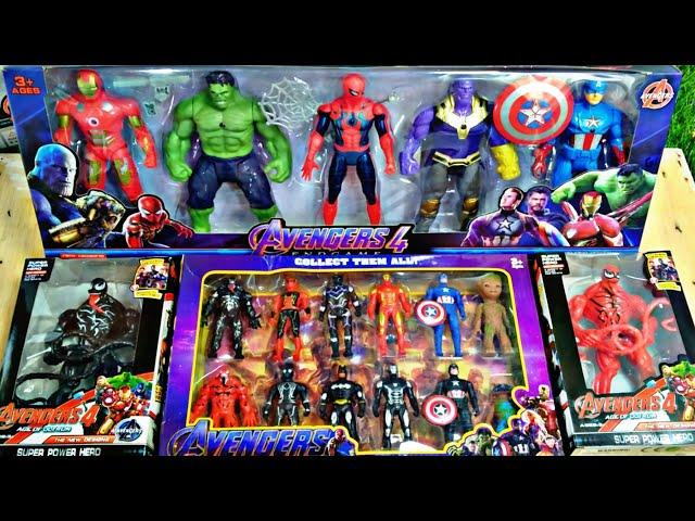 AVENGERS TOYS/Action Figures/Unboxing/Cheap Price/Ironman,Hulk,Thor, Spiderman/Toys.