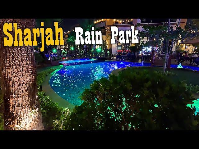 Artificial Rain |  Beautiful park and Restaurants UAE Hdiscoverychannel