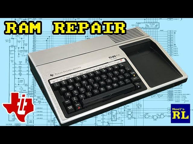 TI-99/4A - SRAM Replacement and Crazy Data Bus! (Part 3)