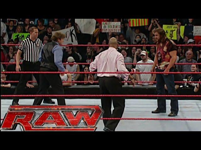 Triple H vs William Regal & Jonathan Coachman 2-on-1 Handicap Match RAW Dec 17,2007