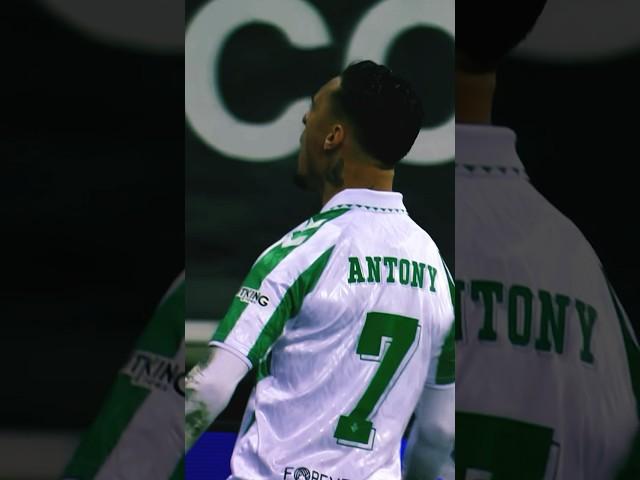 Antony since joining Real Betis 