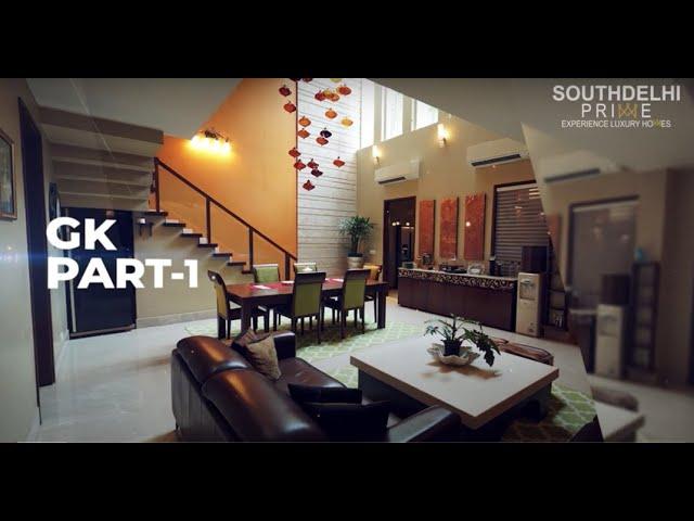 An Independent House in South Delhi Greater Kailash 1 For Sale