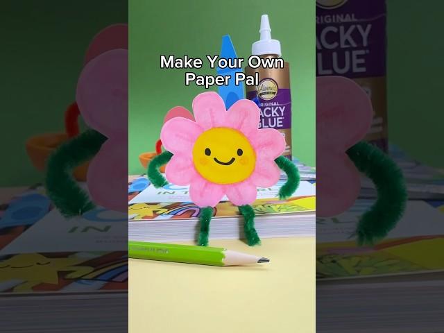 Make Your Own Paper Pal! A Fun & Easy Craft for Kids Using Simple Supplies ️