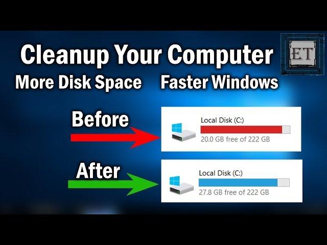 How To Clean C Drive and Speed Up Windows 10