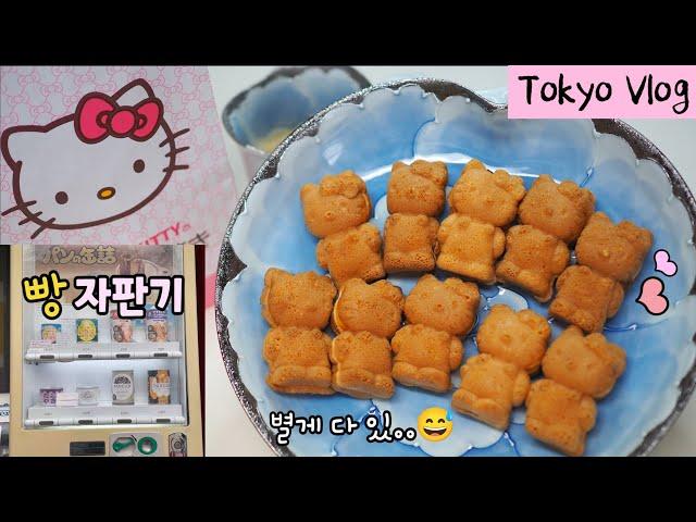 Tokyo vlog Interesting vending machineslunchboxes, sweets, grocery shopping, Inokashira park