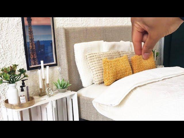 DIY: Miniature Dollhouse Bedroom