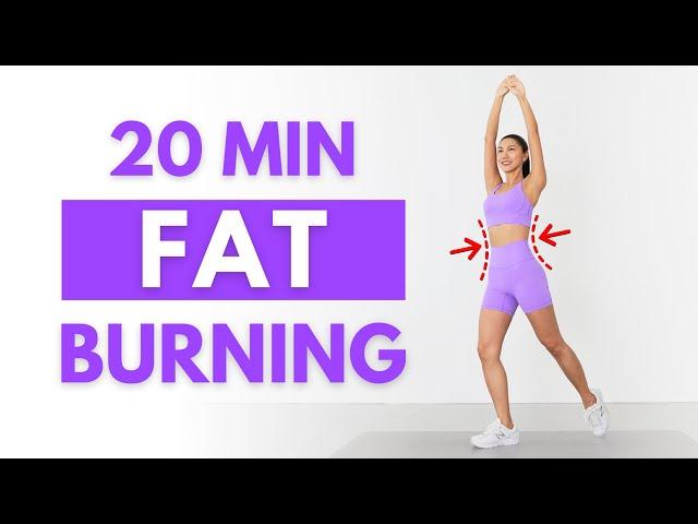 Full Body Fat Burning Workout at Home 20 Min Standing Workout- No Jumping, No Repeat