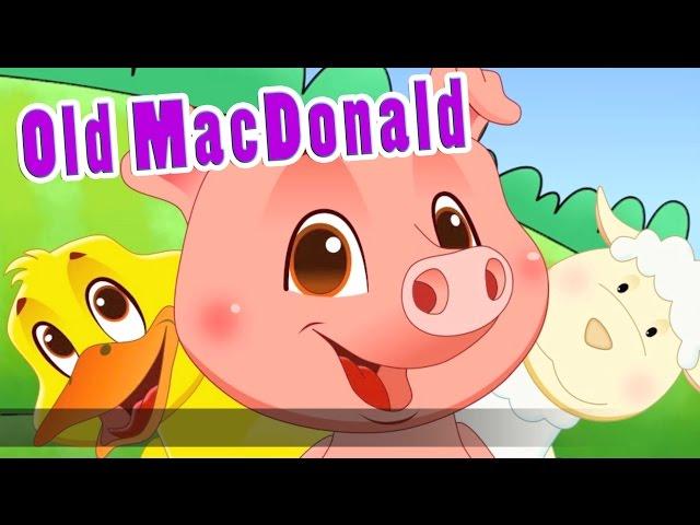 Old MacDonald Had A Farm EIEIO in HD with Lyrics by EFlashApps
