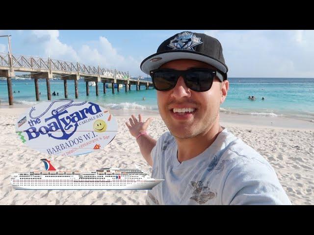 BARBADOS BOATYARD FROM CRUISE SHIP (Amazing Beach!) Cruise VLOG