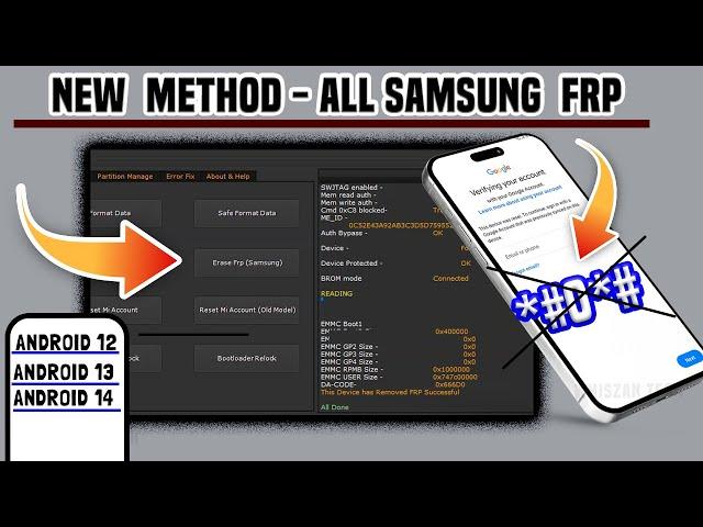 FinallyAll Samsung New Frp Bypass Method 2024 AD X ST Tool | Android 12/13/14 *#0*# Not Working.