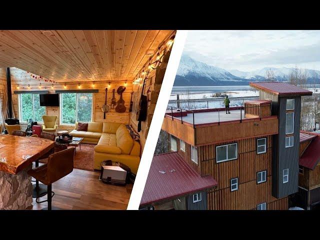 A Tour of My Self-Built Alaskan House | Start to Finish Build Video