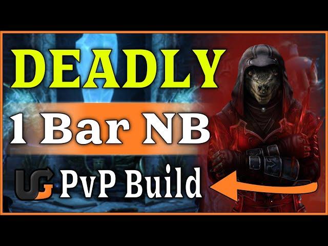 1 bar PvP Build but Deadly!?!? ESO nightblade pvp build 1 bar Gold Road