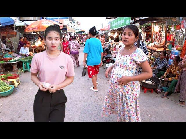 Amazing! Khmer Daily Life Cambodia Market Tour Market 2024 #amazing #life #usa