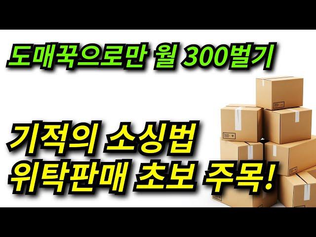 도매꾹 소싱으로 월300 버는법, 위탁판매 초보 셀러도 이거 하나면 충분합니다