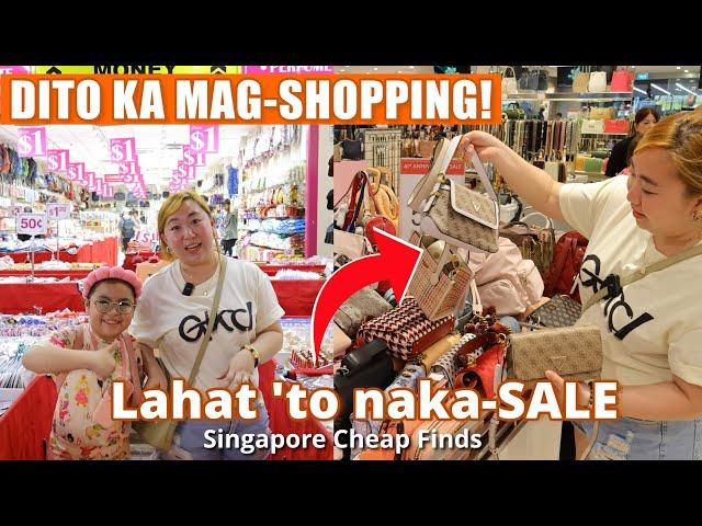 Shopping Center Puro Naka SALE! Singapore  Cheap Finds Perfect Pangpasalubong (Tour & Price)