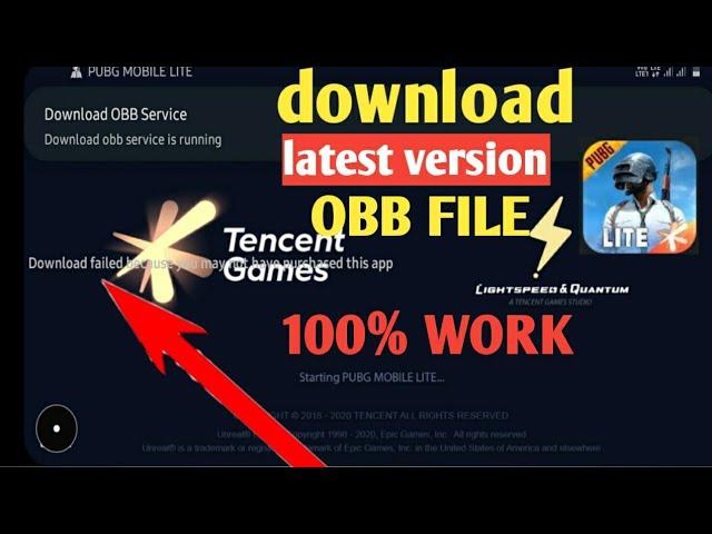 latest version obb file kaise download kare ||How to download obb file in pubg & PUBG lite||PUBG obb