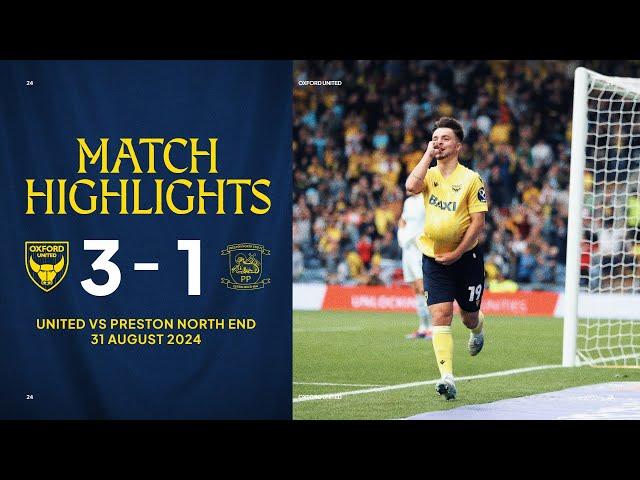 Tyler Goodrham WONDER GOAL as Oxford United Defeat Preston North End