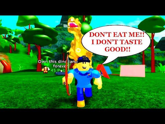 MISSION TO SAVE THE DINOSAURS IN TIME TRAVEL ADVENTURES | ROBLOX Adventure