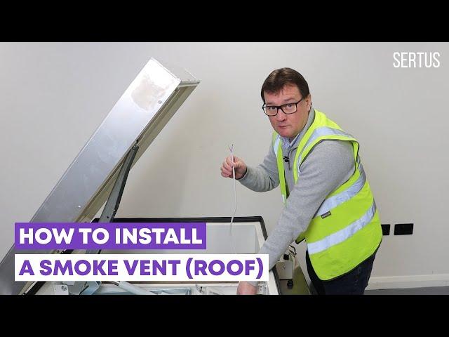 How to Install a Roof Smoke Vent