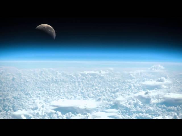 ISS Timelapse - Orbital Moonset (10 Giugno 2015)