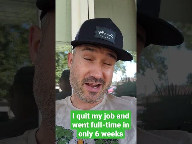 Start a landscaping business with $100 and go full-time in only 6 weeks!