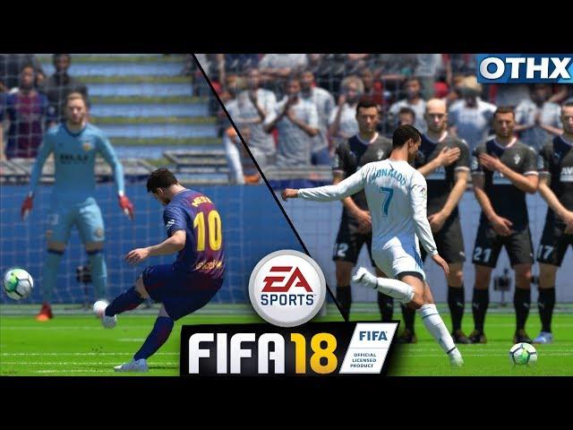 FIFA 18 | Signature Free Kick Styles / Techniques ft. Messi, Bale, Ronaldo [1080p 60fps] | @Onnethox