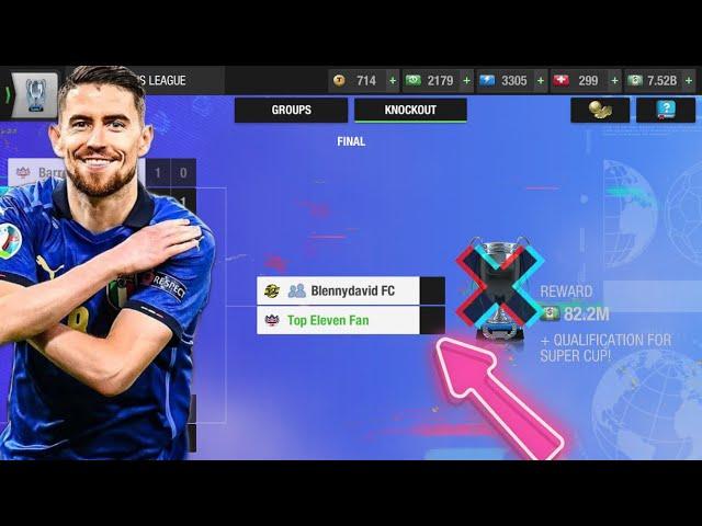 Top Eleven 3D - Champions League Final Gameplay 2022  !