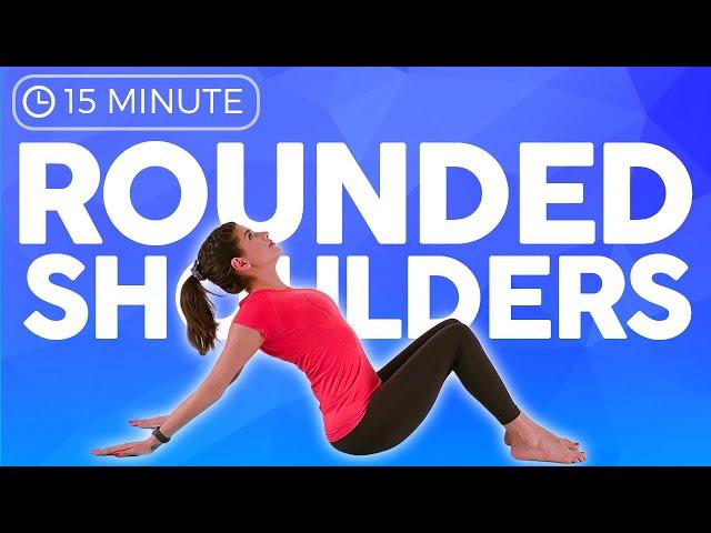 15 minute MOBILITY Yoga for Posture, Upper Back Pain & Fix Rounded Shoulders