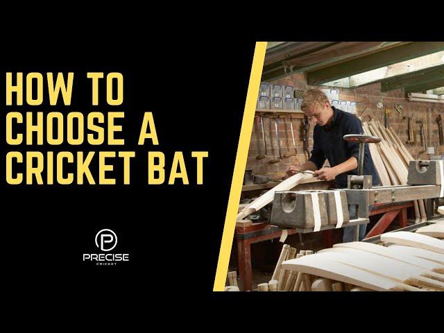 HOW TO CHOOSE A CRICKET BAT | Precise Cricket Podcast Clips