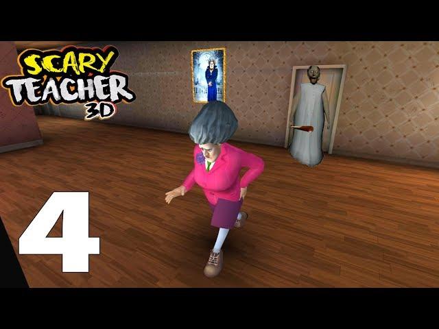 Scary Teacher 3D Android Gameplay Walkthrough Part 4 (Android,iOS)