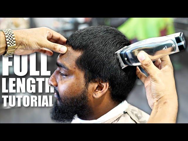 *FULL LENGTH* HAIRCUT TUTORIAL: DROP FADE CROP TOP | BEARD TRIM