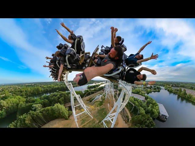 Hyperia [Multi-Angle] Back Seat POV - Thorpe Park