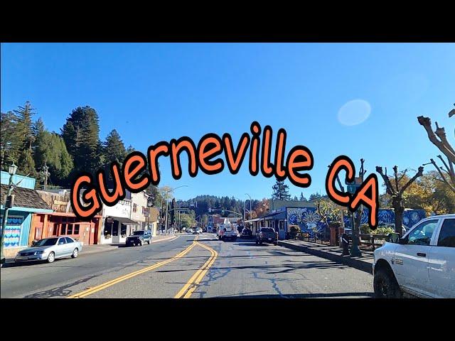 Guerneville California - awesome trips around the USA