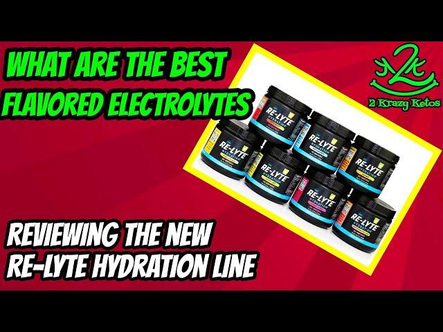 What are the best flavored Electrolytes? | Redmond Re-Lyte Hydration review