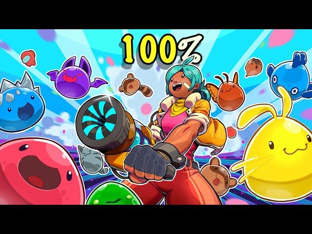 I Played 100% Of Slime Rancher!!