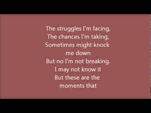 Miley Cyrus - The Climb [ Lyrics ]