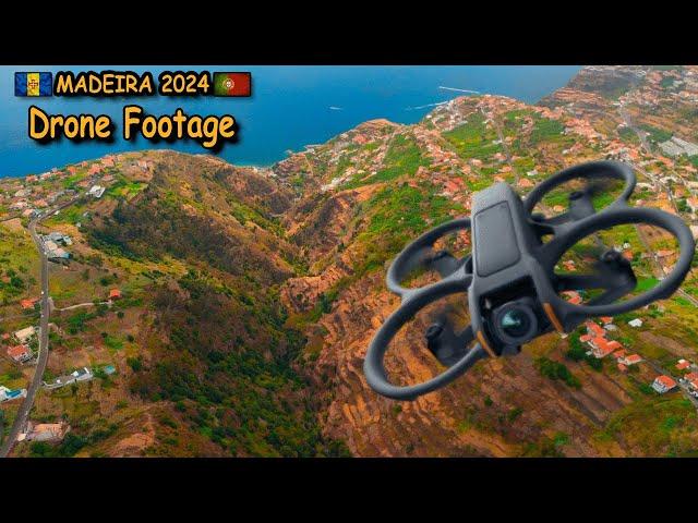 MADEIRA  Flying Over the Gorge in Arco da Calheta, Madeira - Drone Footage of Waterfalls #Tramtarie