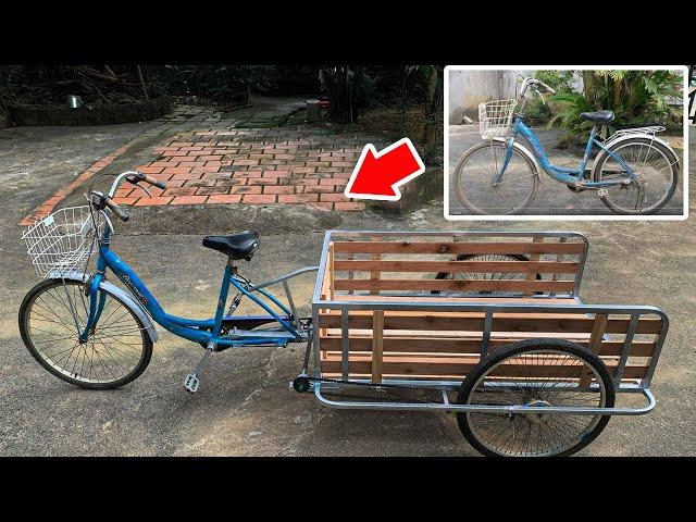 Top-Notch Innovation: How a Clever Craftsman Built a Cargo Bike!