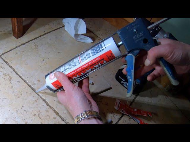 Fix A Floor repair loose ceramic tile!  DIY #fixafloor