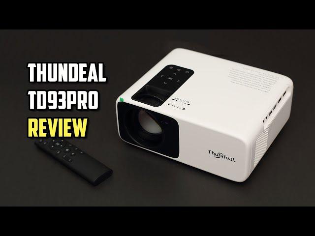 Thundeal TD93Pro In-Depth Review - Best 1080p Android Projector below $200! Better than Wanbo T2 Max