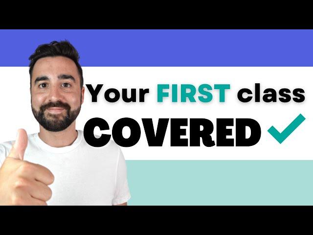 First class activity | Works for ALL levels and ages