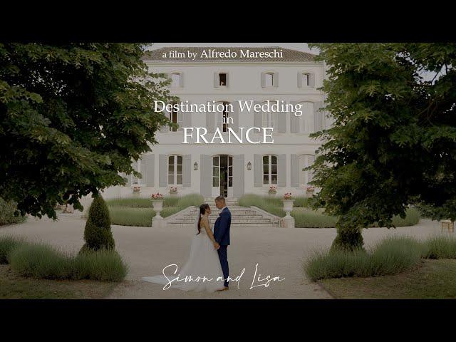 Wedding in France at Immaculate Chateau in Le Temple sur Lot - Destination Wedding Videographer