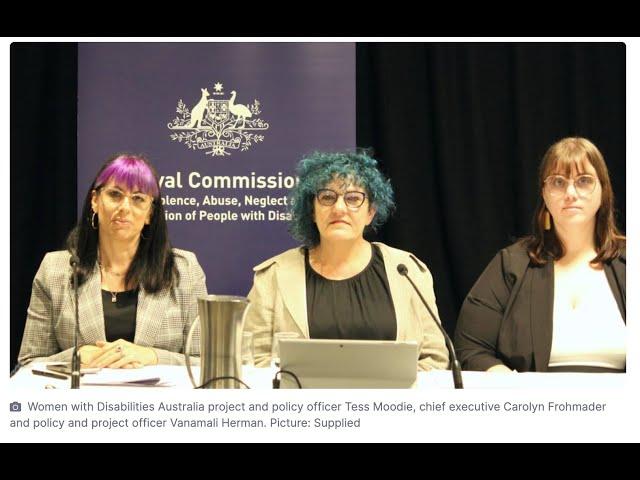 Disability Royal Commission Public hearing 17.2 - WWDA's evidence