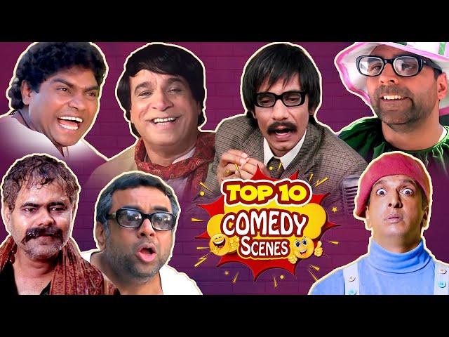 Top 10 Bollywood Comedy Scenes - Akshay Kumar - Paresh Rawal - Johnny Lever - Rajpal Yadav