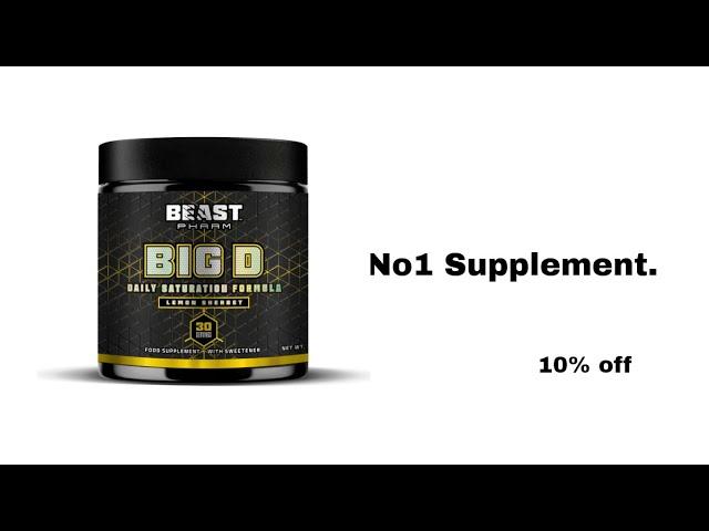 Beast Pharm BIG D creatine monohydrate beta alanine