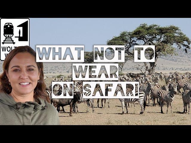 What Not to Wear on an African Safari