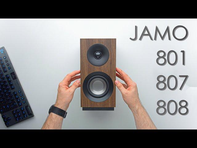 JAMO! Tower Speakers on the CHEAP! First Impressions of 801 and 807!